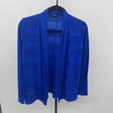 Talbots Women's Size XS Royal Blue Textured Cardigan