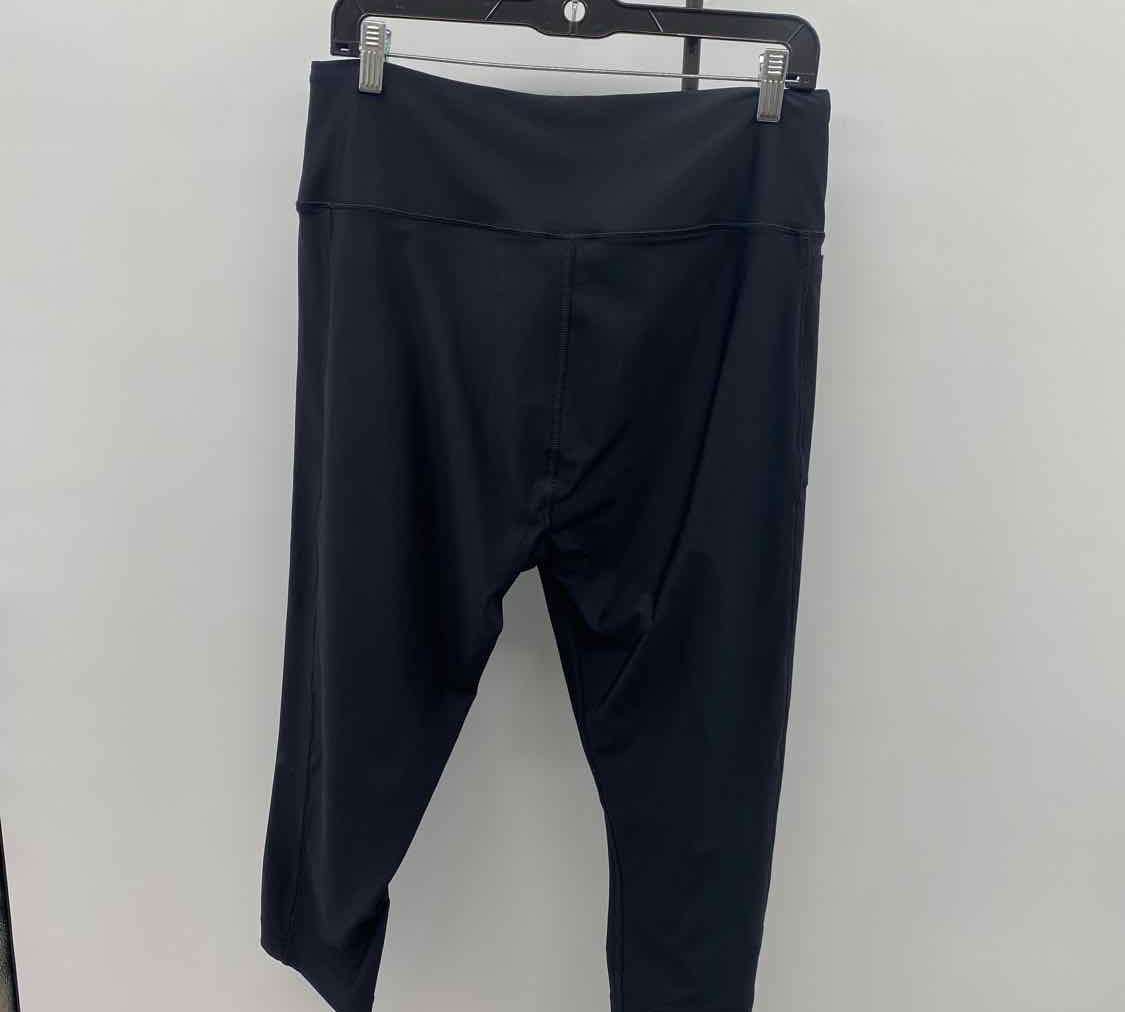 Lands End Women's Size 18 Black Solid Leggings