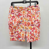 Talbots Women's Size 2P Peach Floral Shorts