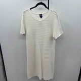 Gap Women's Size M White Open Weave Dress
