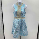 Lilly Pulitzer Women's Size 2 Blue Textured Dress