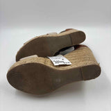 Candie's Women's Shoe Size 6.5 Beige Solid Wedges