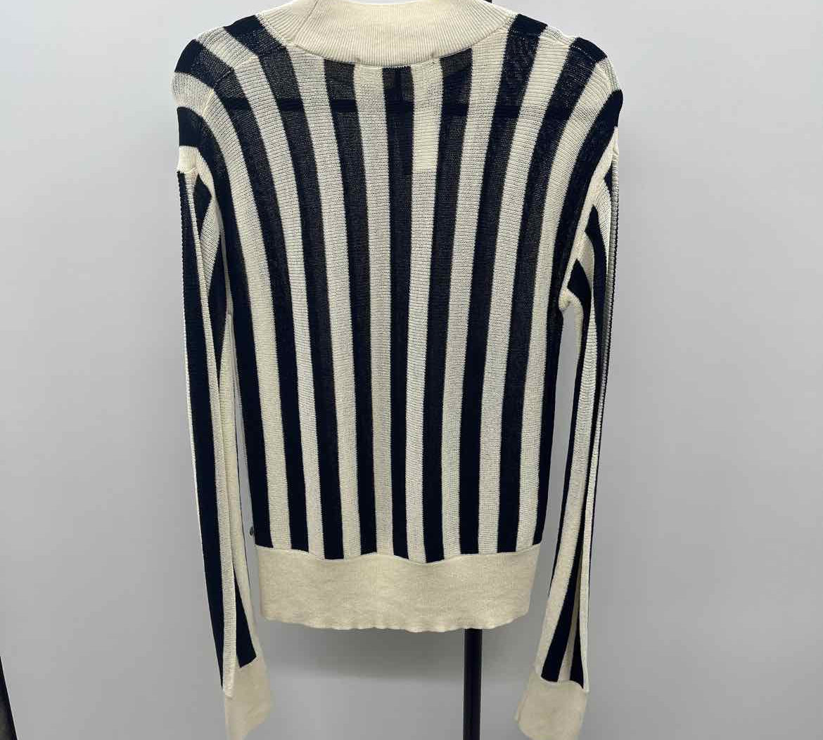 Scotch & Soda Women's Size S Navy Stripe Sweater