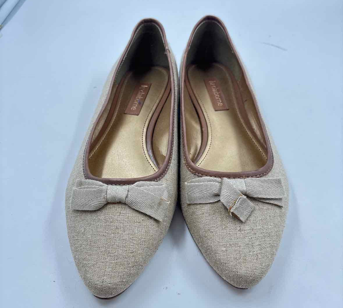 Liz Claiborne Women's Shoe Size 10 Tan Textured Flats