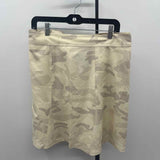 Rip Skirt Women's Size 14 Beige Camoflage Skirt