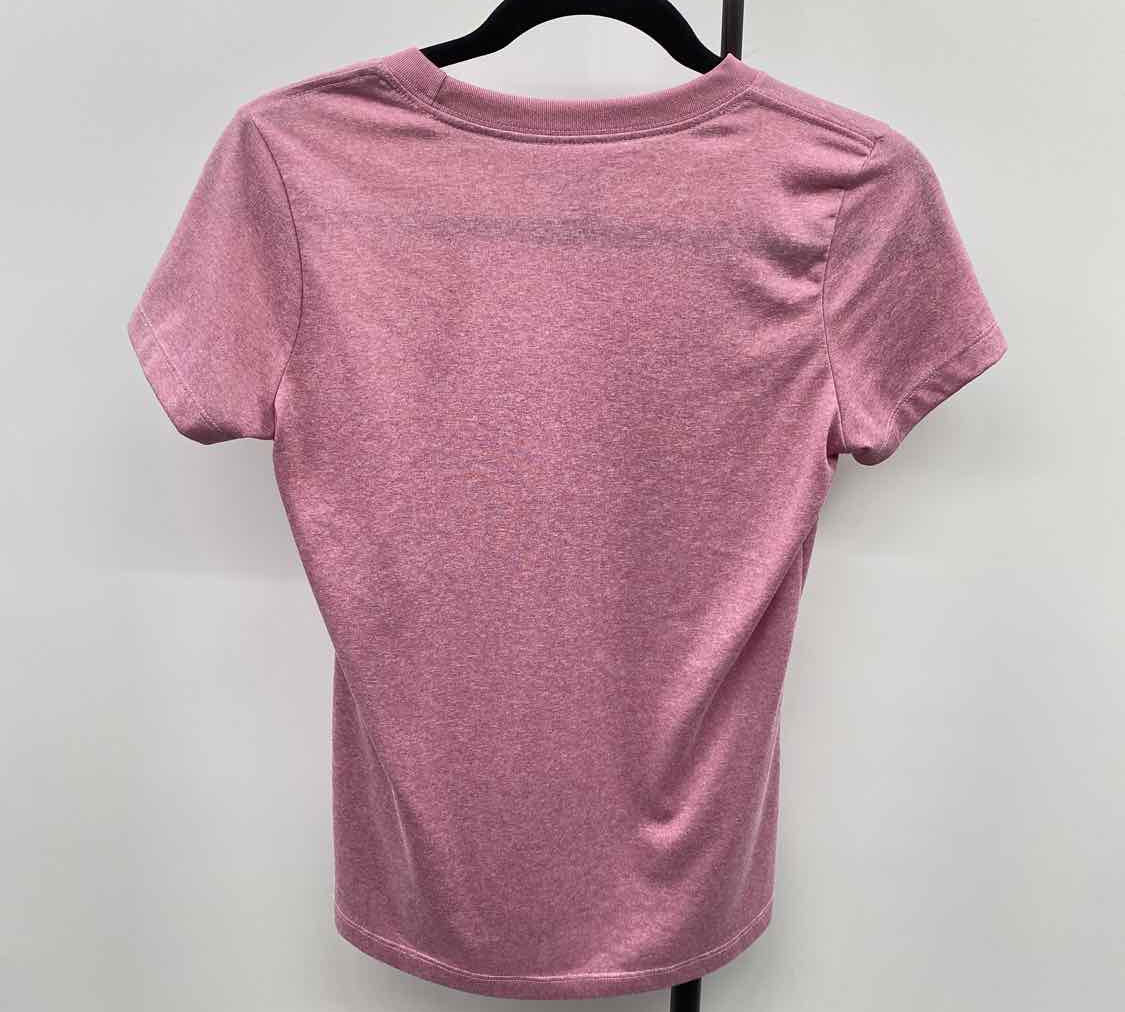 Nike Women's Size XS Pink Heathered Short Sleeve Shirt