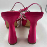 Jenn Ardor Women's Shoe Size 8 Fuschia Rhinestones Heels