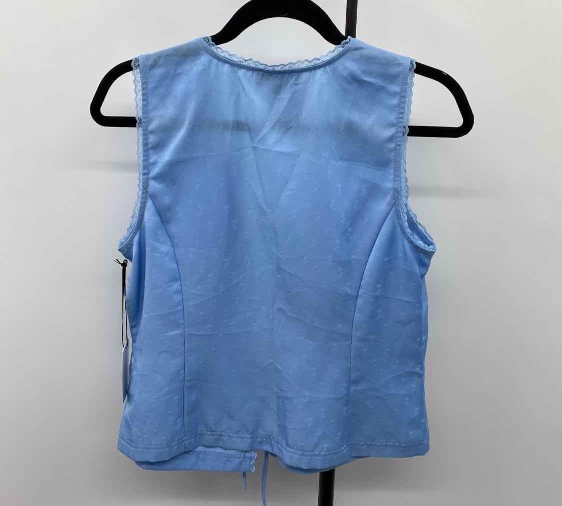 1 State Women's Size S Blue Textured Vest