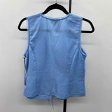1 State Women's Size S Blue Textured Vest