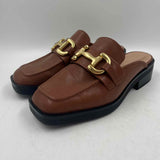 Time and Tru Women's Shoe Size 7 Brown Solid Mules
