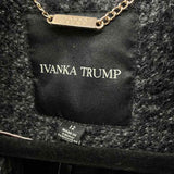 Ivanka Trump Women's Size 12 Charcoal Textured Coat