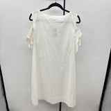 JJill Women's Size 14 White Solid Dress