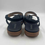 Siketu Women's Shoe Size 10 Navy Beaded Sandals