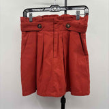 KLD Women's Size 6 Pumpkin Solid Shorts