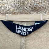 Lands End Women's Size L Tan Heathered Long Sleeve Shirt