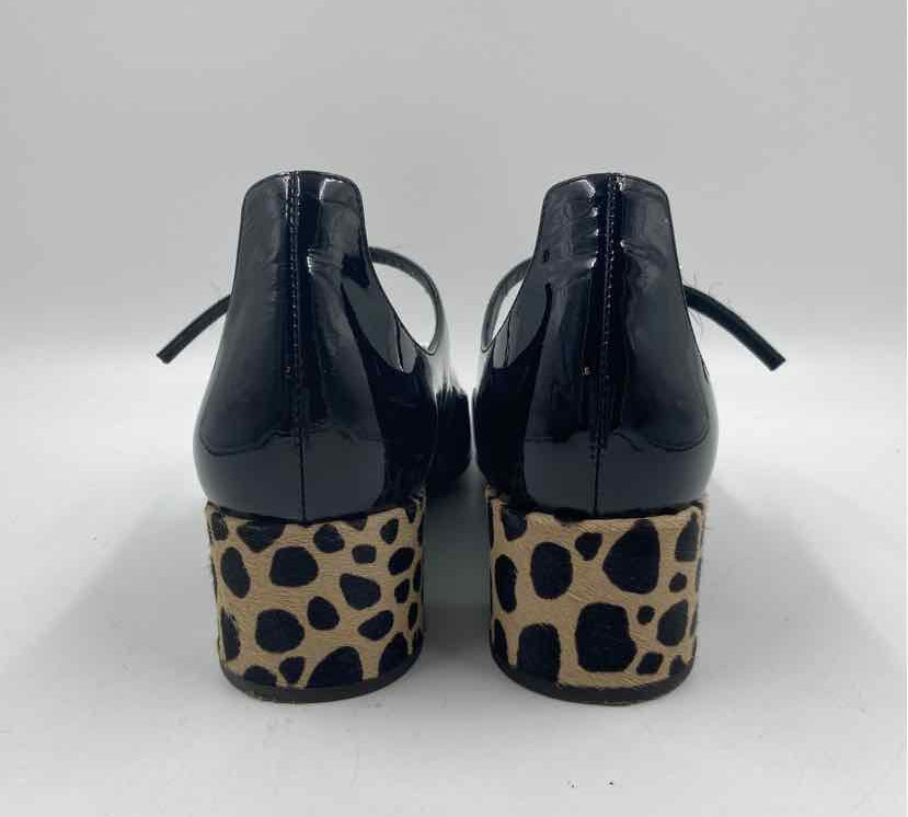 Giuseppe Zanotti Women's Shoe Size 8.5 Black Animal Print Dress Shoes