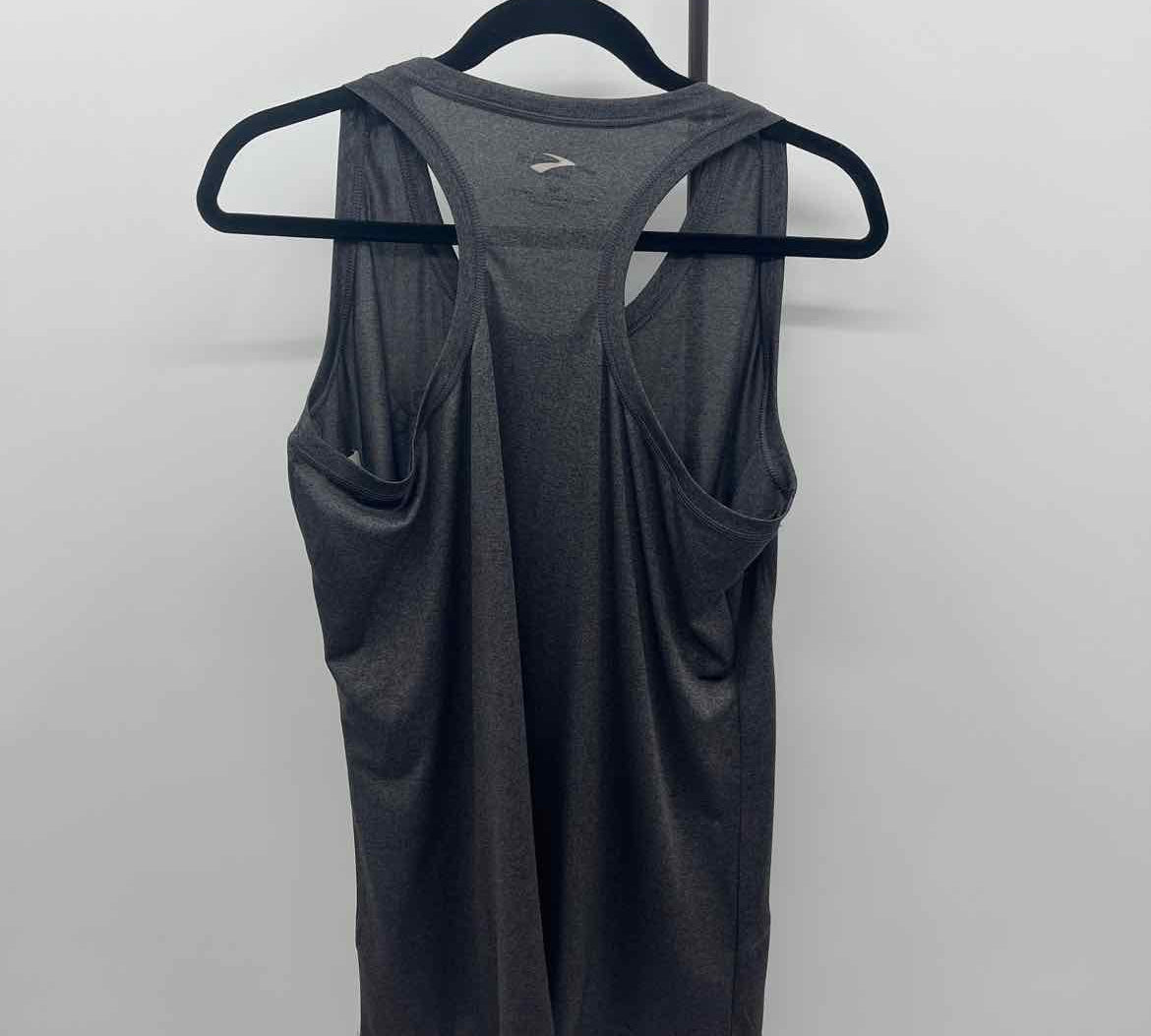 Brooks Women's Size XL Charcoal Words Tank