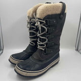 Sorel Women's Shoe Size 9 Charcoal Solid Boots