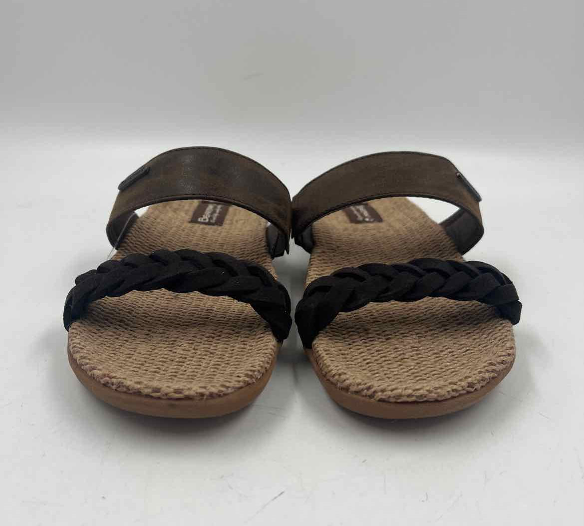Bearpaw Women's Shoe Size 5.5 Brown Textured Sandals