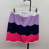 Golftini Women's Size 2 Multi-Color Color Block Skirt