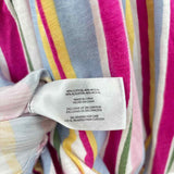 Gap Women's Size 10 Multi-Color Stripe Dress