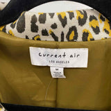 Current Air Women's Size M Yellow Animal Print Jacket