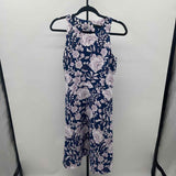 Banana Republic Women's Size 8 Blue Floral Dress