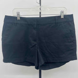 J Crew Women's Size 12 Black Solid Shorts