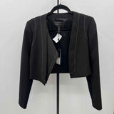 BCBG Women's Size S Black Solid Jacket