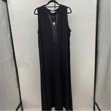 Calvin Klein Women's Size 18 Black Solid Dress