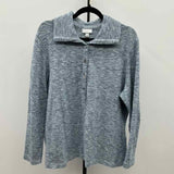 purejill Women's Size XL Navy Heathered Sweater