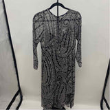 Tommy Hilfiger Women's Size 8P Black Floral Dress