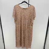 Maeve Women's Size 16W Mauve Beaded Gown/Evening Wear