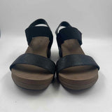 Corkys Women's Shoe Size 11 Black Textured Sandals