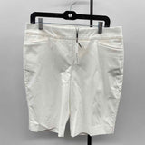 Chico's Women's Size 12 White Solid Shorts