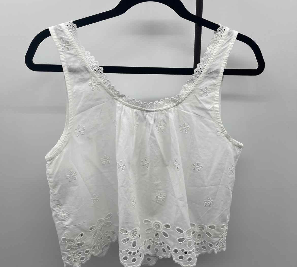 Old Navy Junior's Size 10 White Eyelet Dress Set