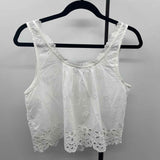 Old Navy Junior's Size 10 White Eyelet Dress Set