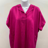 Eileen Fisher Women's Size 16 Fuschia Solid Dress