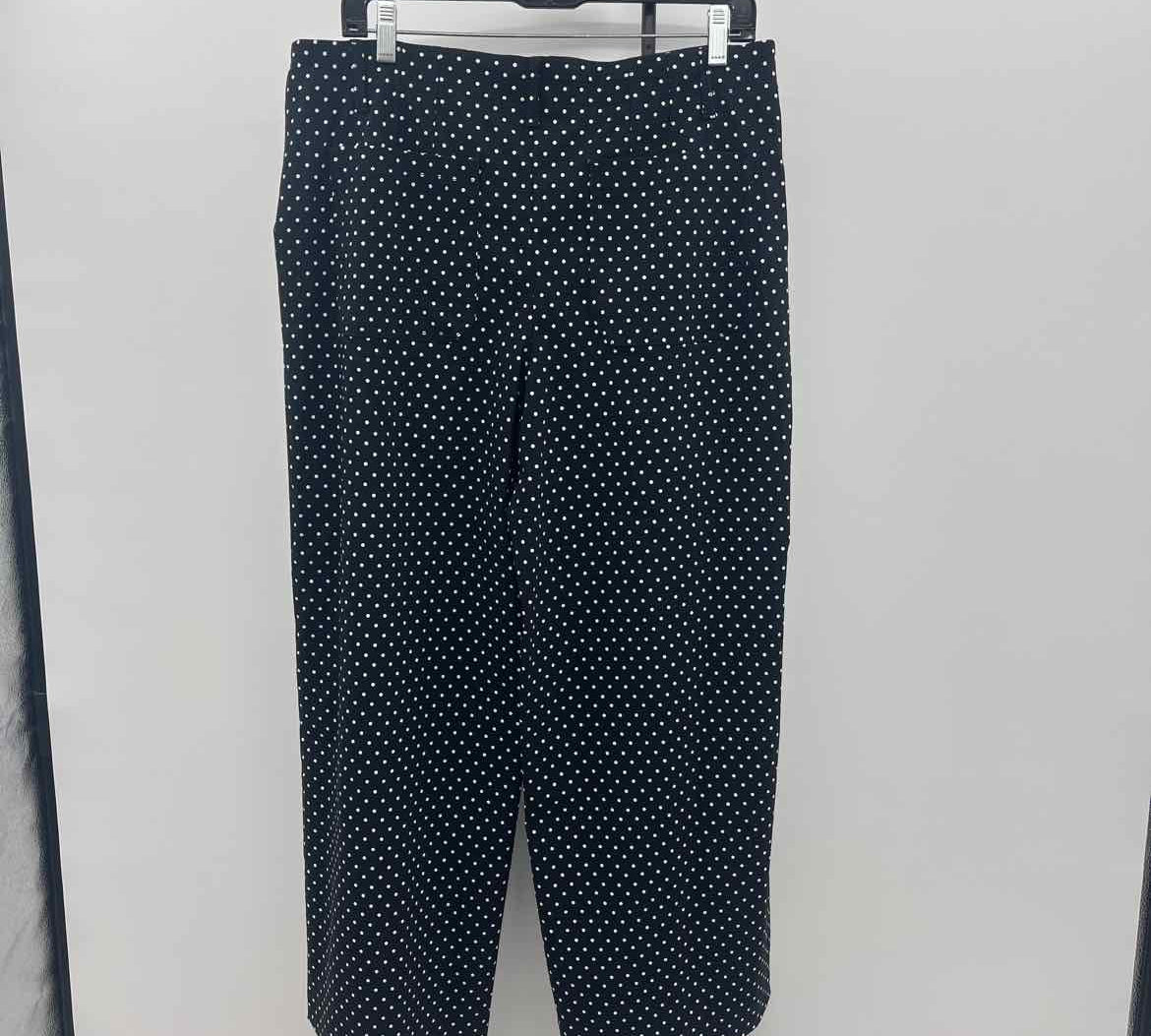Jules & Leopold Women's Size 14 Black dotted Pants