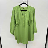 Torrid Women's Size 4X Green Solid Tunic