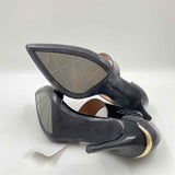 Calvin Klein Women's Shoe Size 7.5 Black Solid Heels