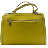STEVE MADDEN Chartreuse Vegan Leather Handled Satchel Purse w/Opt Crossbody Straps