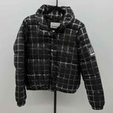DKNY Women's Size S Black Plaid Jacket