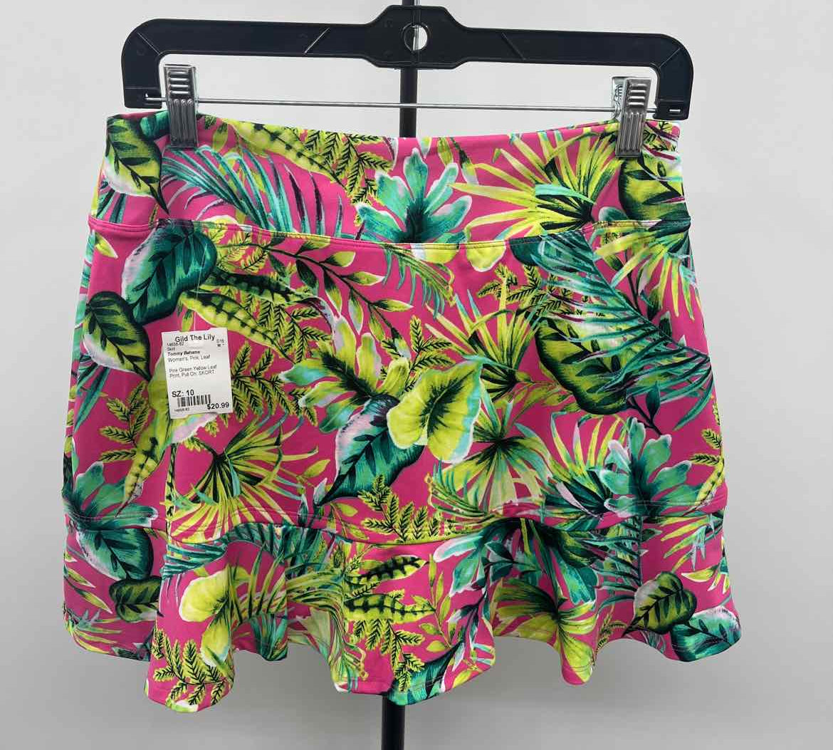 Tommy Bahama Women's Size 10 Pink Leaf Skirt