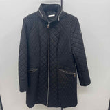 Dennis Basso Women's Size S Black Quilted Coat