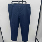 Dockers Men's Size 42 Navy Solid Pants