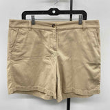 J Crew Women's Size 14 Khaki Solid Shorts
