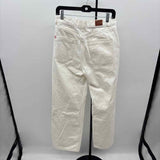 bdg Women's Size 6 White Solid Jeans