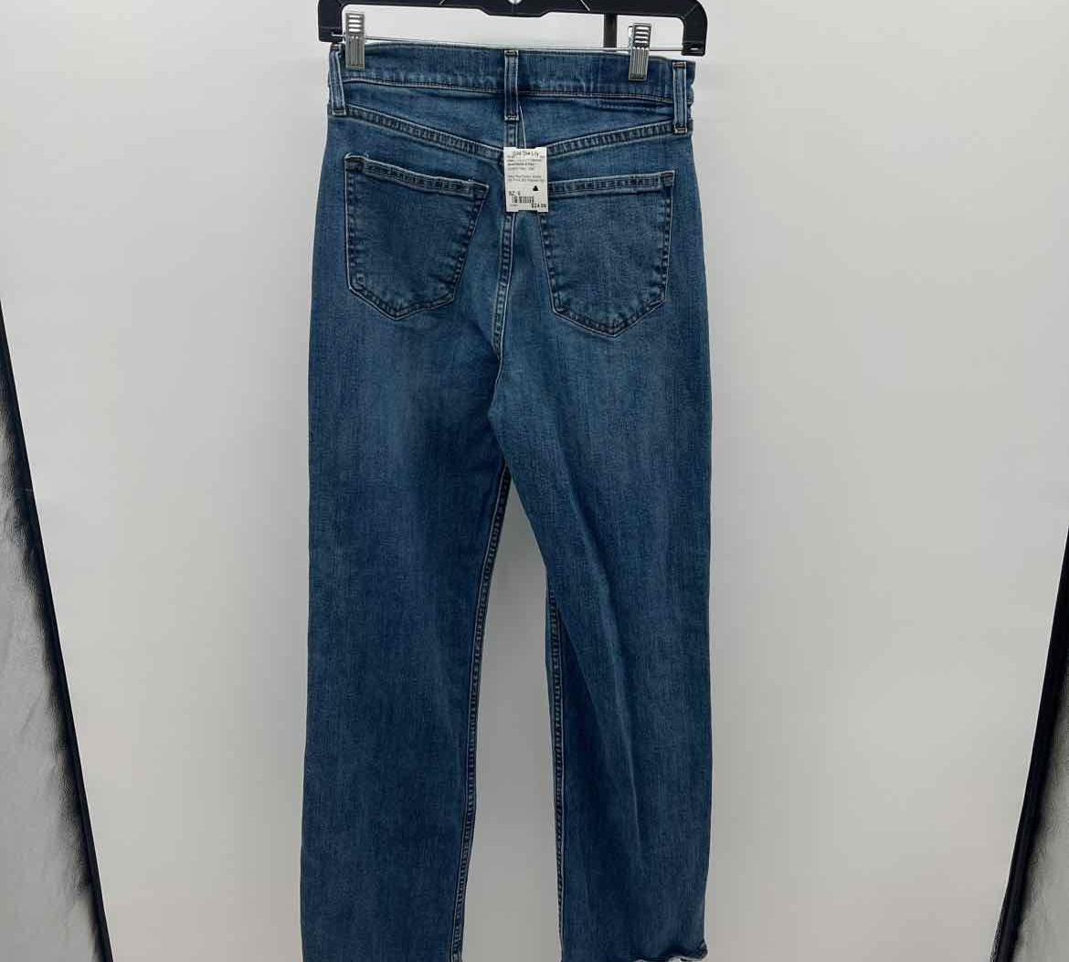 Abercrombie & Fitch Junior's Size 0 Navy Solid Jeans