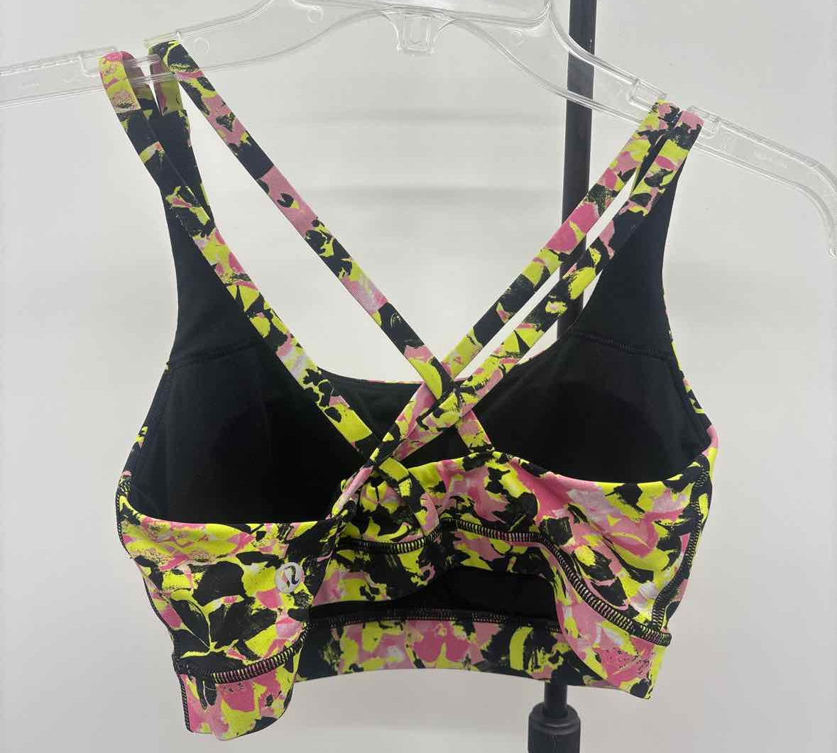 Lululemon Women's Size 6 Yellow Floral Tank